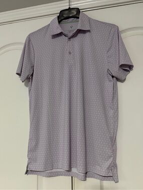 Report Collection Men's Light Lavender Polo